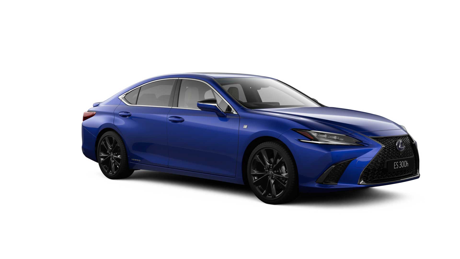 Lexus ES 300h F Sport in Heat Blue